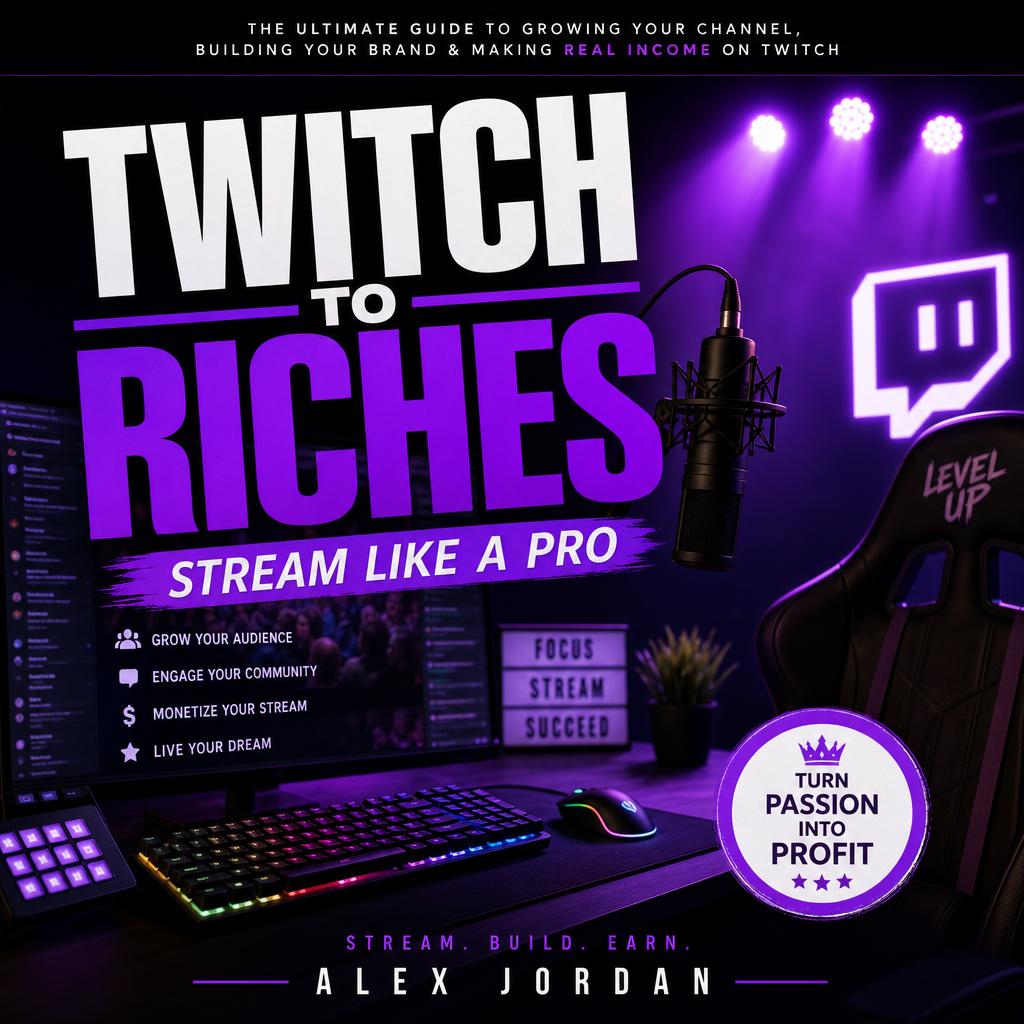 Twitch to Riches: Stream Like a Pro